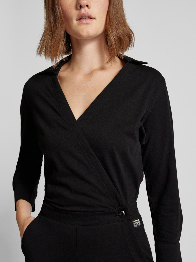 G-Star Raw Jumpsuit met knoopsluiting