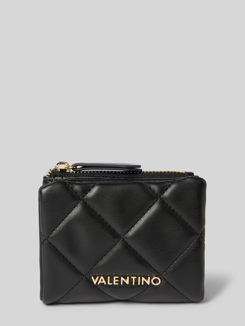 VALENTINO BAGS Portemonnee met doorgestikte naden, model 'OCARINA'