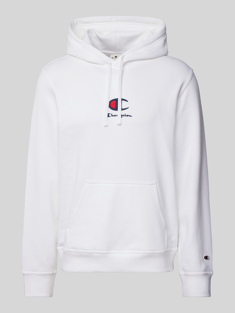 Champion Hoodie met labelstitching