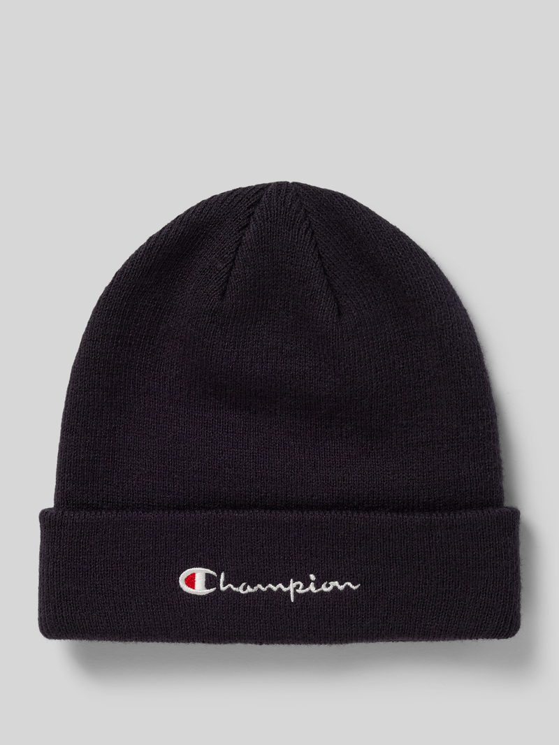 Champion Beanie met labelstitching