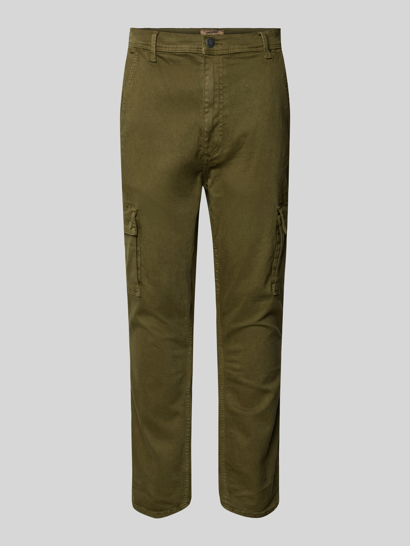 Blend Slim regular fit cargobroek met riemlussen model 'TWISTER'