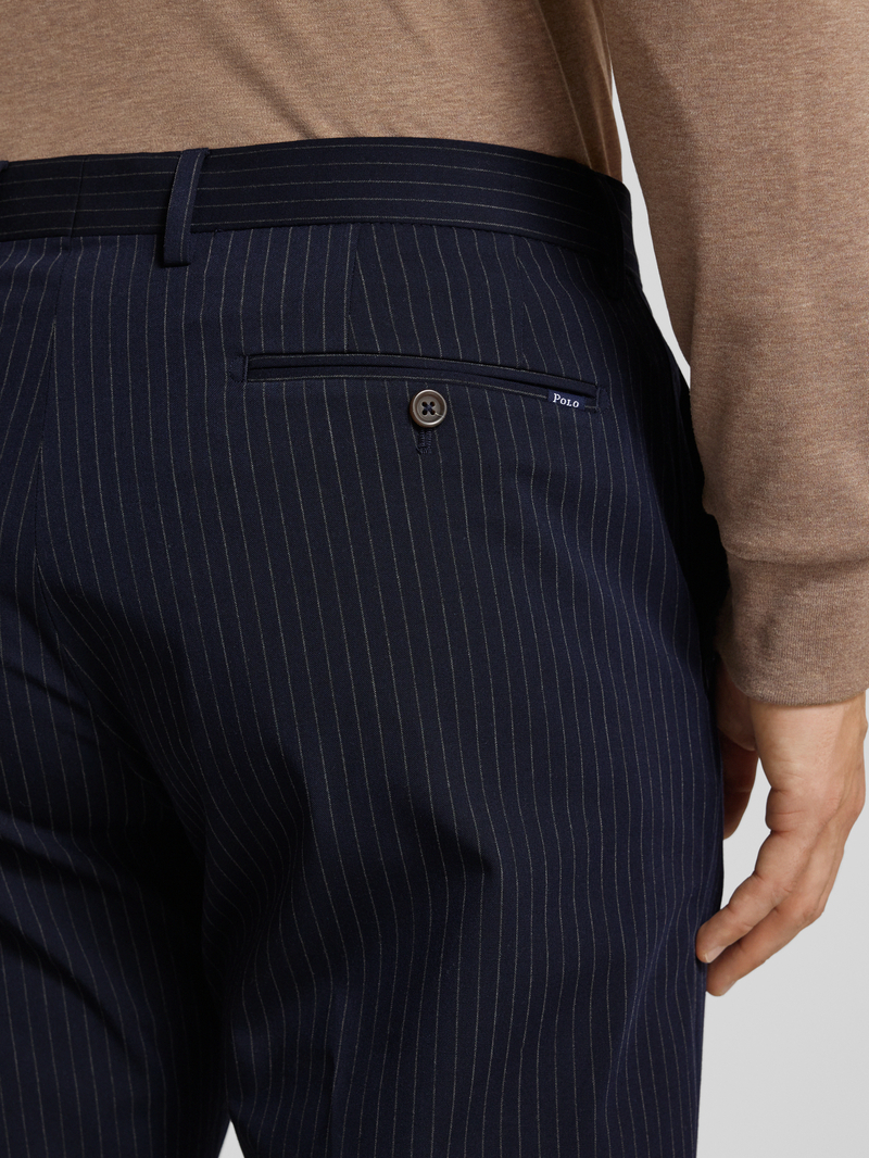 Polo Ralph Lauren Straight fit pantalon met riemlussen