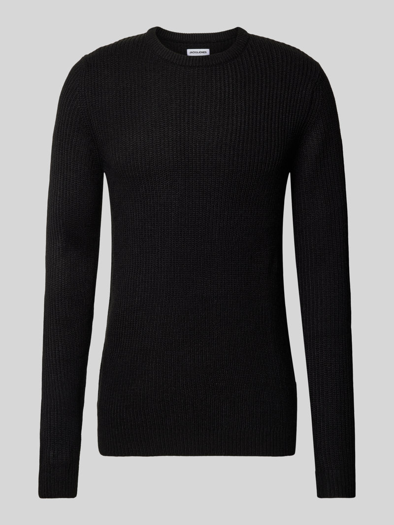 Jack & jones Gebreide pullover met ronde hals, model 'LEWIS'