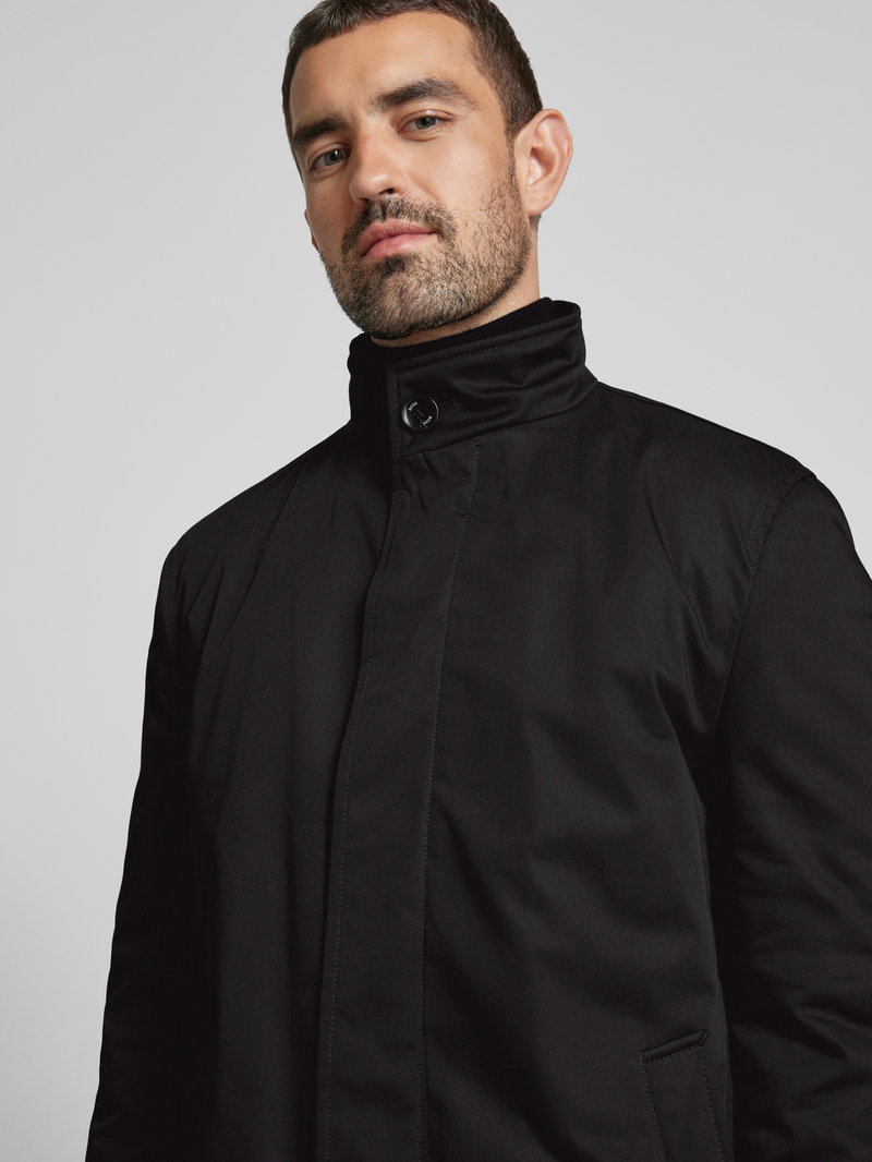 Boss Lange jas met opstaande kraag model 'Jared'