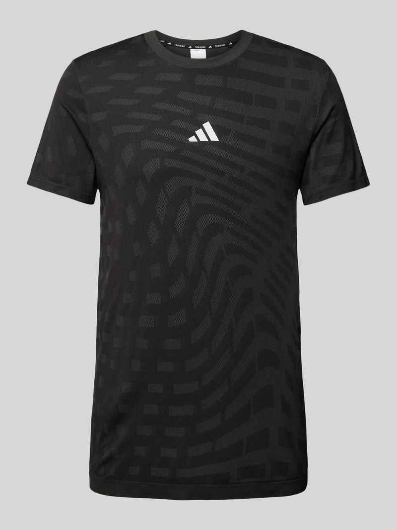 Adidas Training T-shirt met structuurmotief