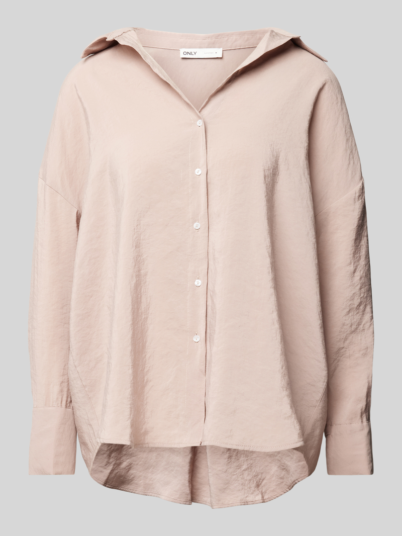Only Blouse met overhemdkraag model 'ZAZIMA'
