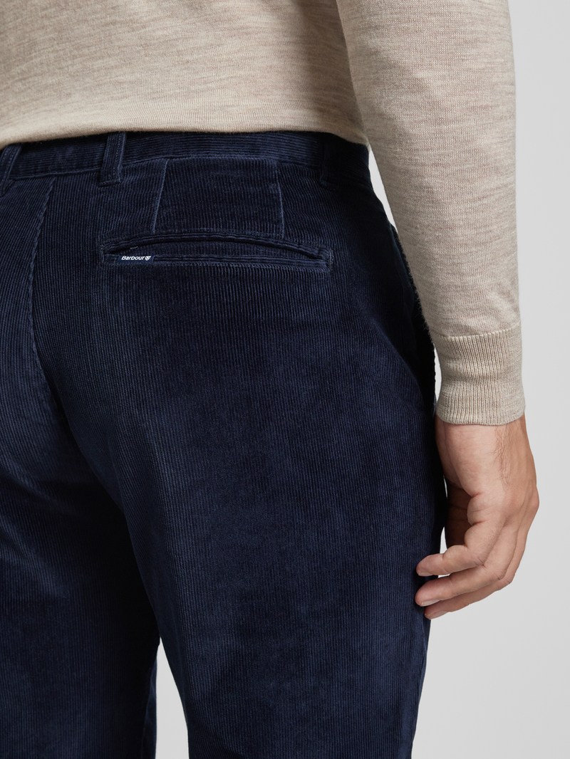 Barbour Stoffen broek met structuurmotief