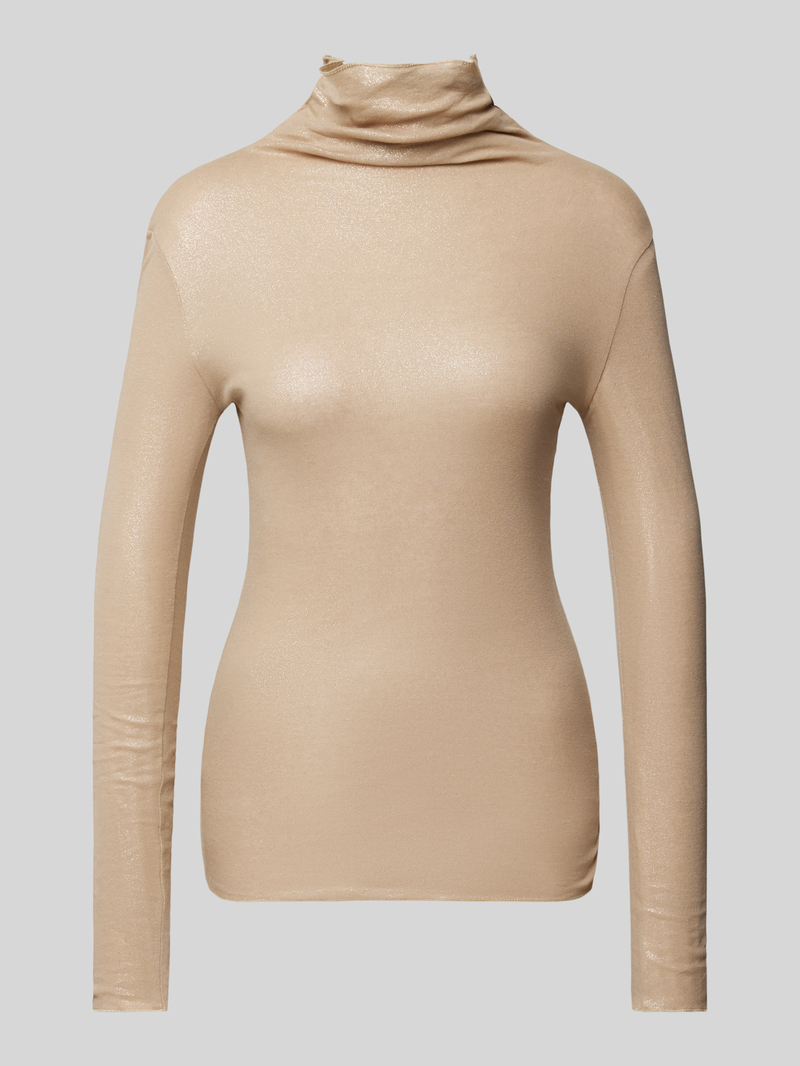 LUISA CERANO Shirt met lange mouwen en col