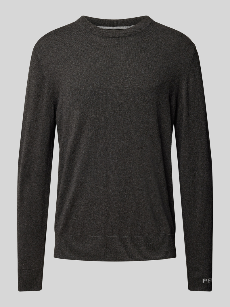 Pepe Jeans Gebreide pullover met ronde hals model 'Andre'