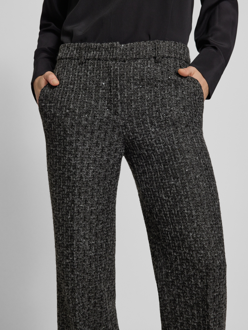 SEDUCTIVE Stoffen broek met verkorte pasvorm model 'Mia'