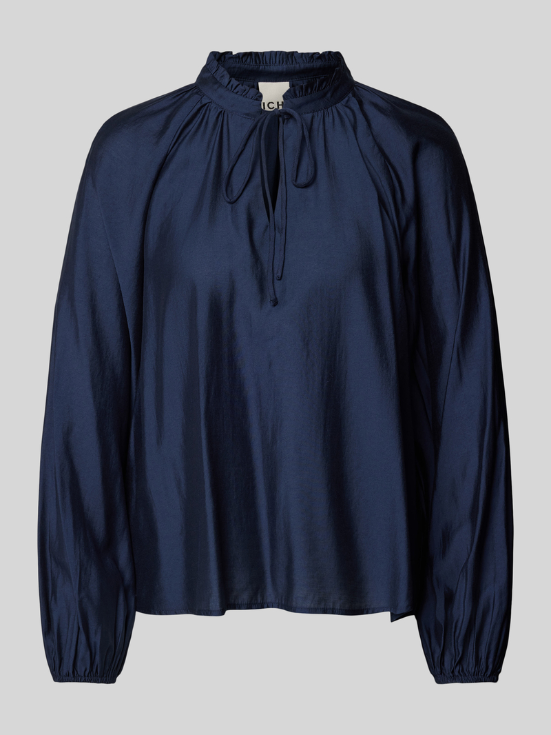 Ichi Blouseshirt met druppelvormige hals model 'KARLANI'