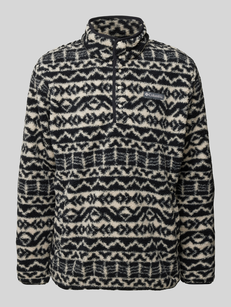 Columbia Sweatshirt met opstaande kraag model 'RUGGED RIDGE'