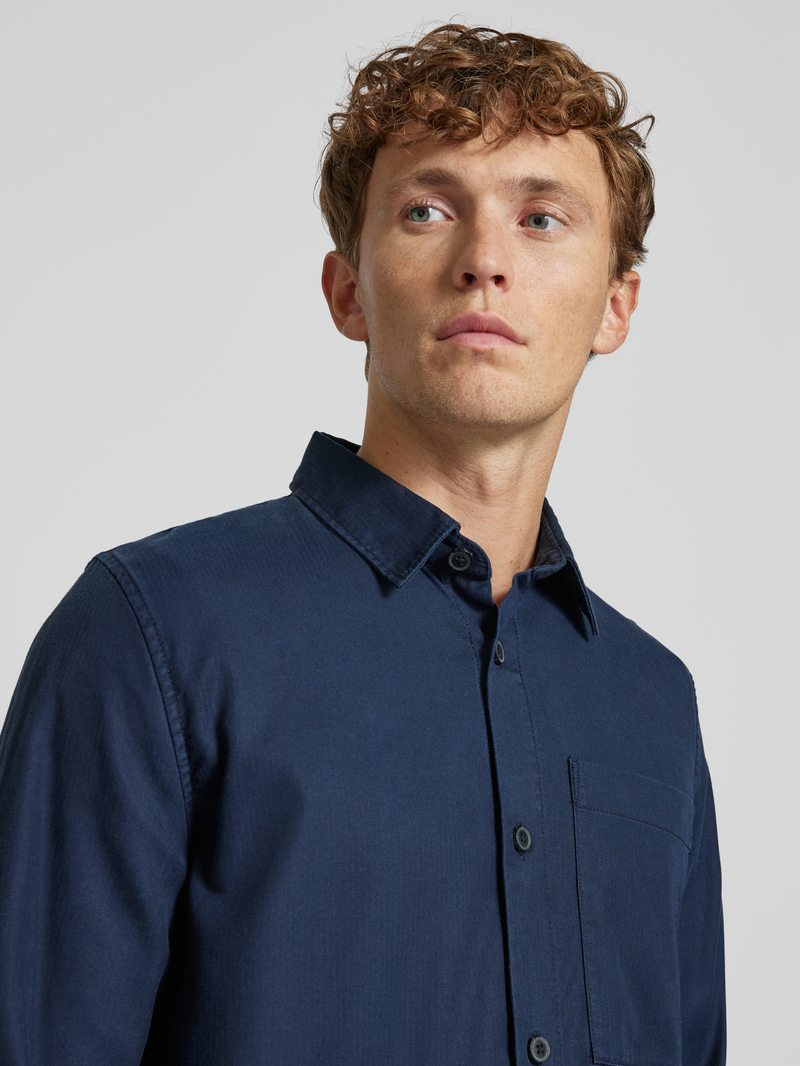 s.Oliver RED LABEL Regular fit overhemd met opgestikte borstzak