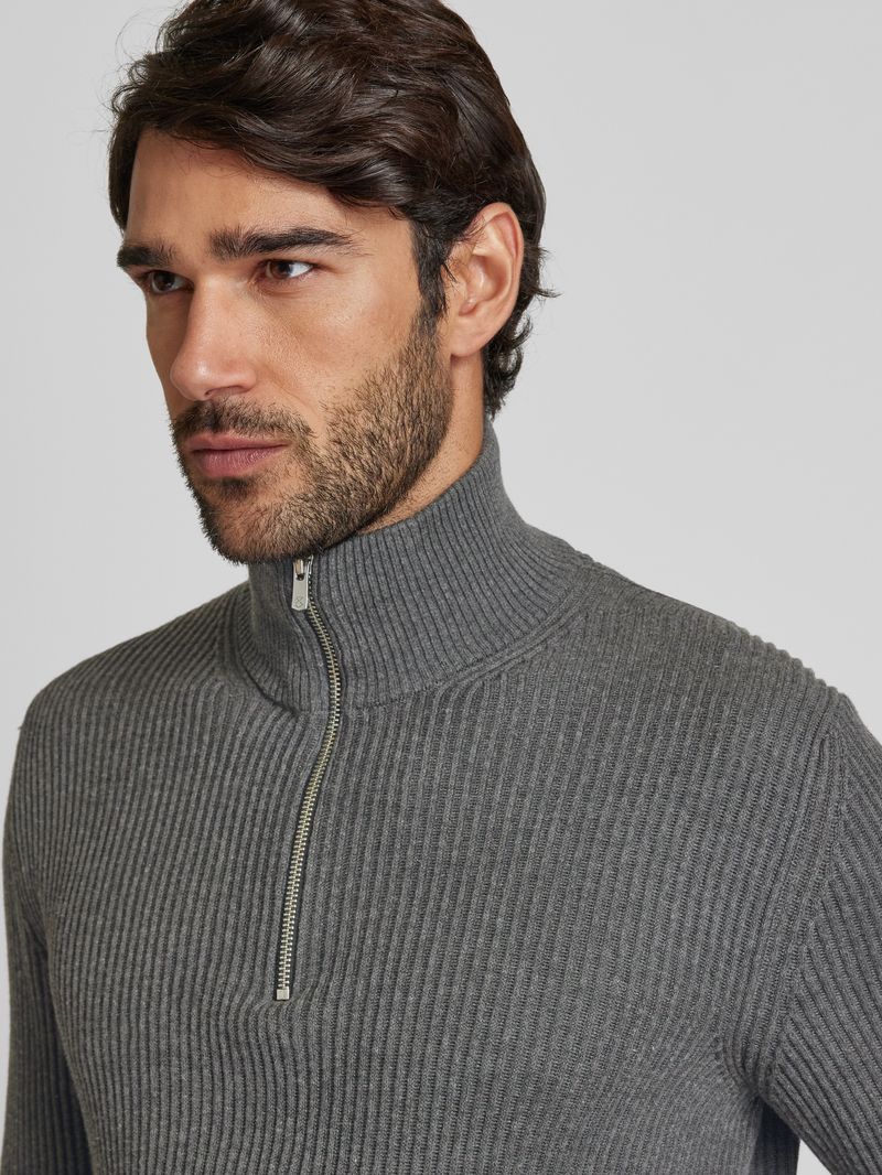 Jack & Jones Premium Gebreide pullover met schipperskraag model 'RBLALIAM'
