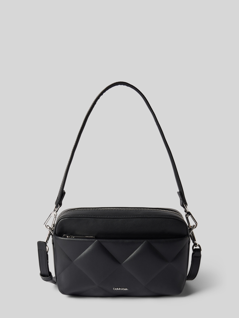 CK Calvin Klein Schoudertas met structuurmotief model 'DIAMOND QUILT'