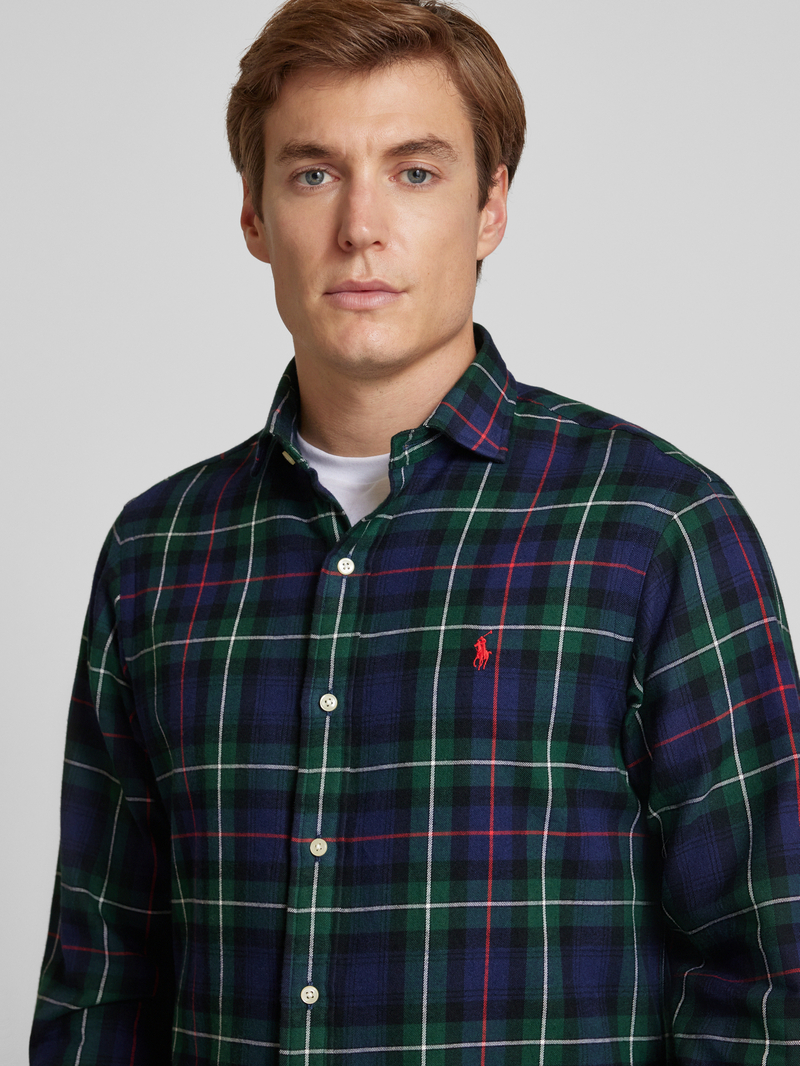 Polo Ralph Lauren Custom fit vrijetijdsoverhemd met logostitching