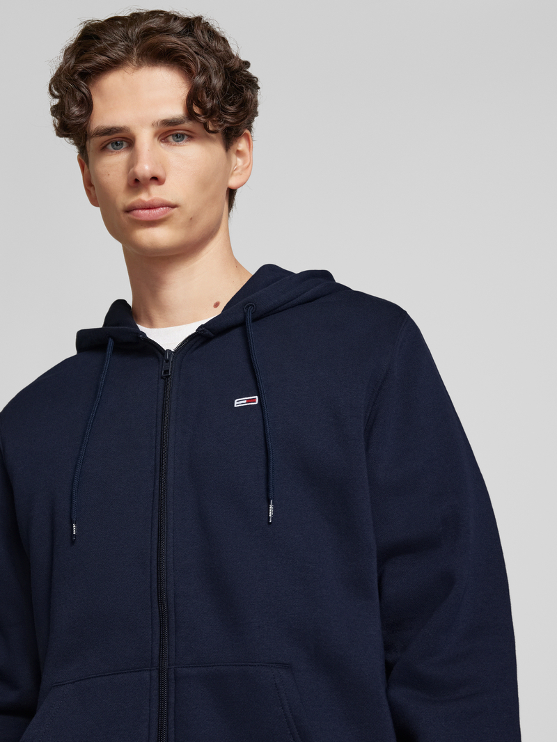 Tommy Jeans Regular fit sweatjack met capuchon