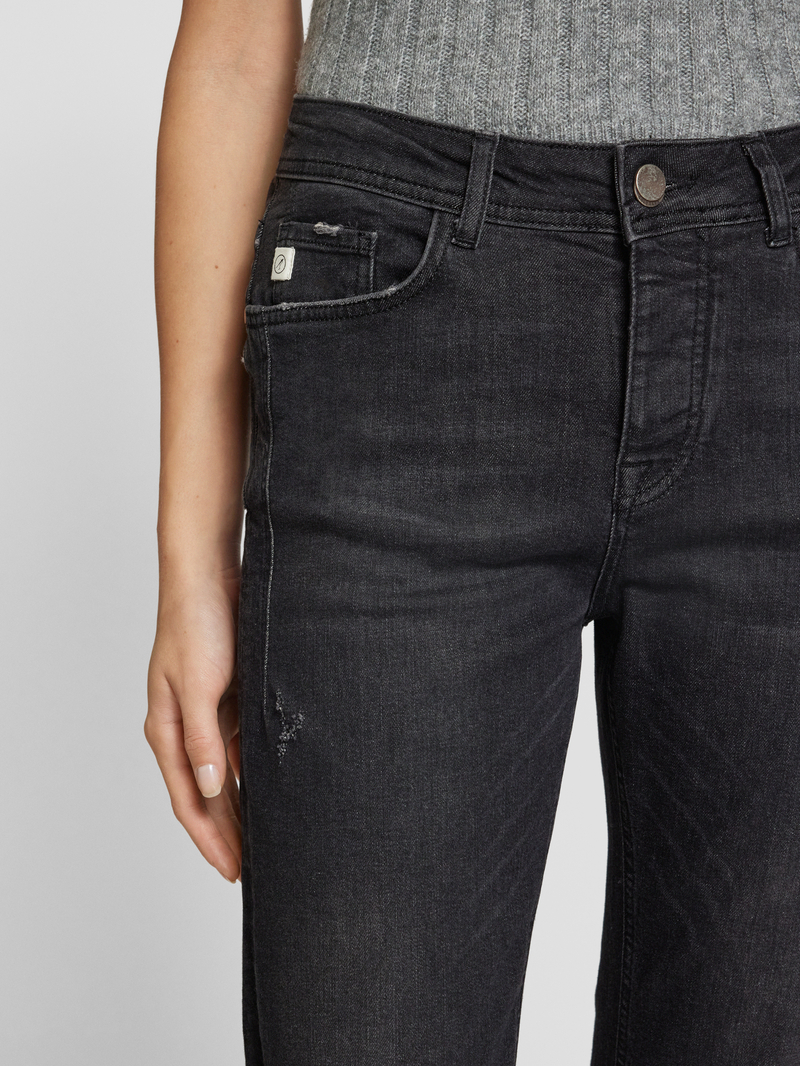 Goldgarn Relaxed fit jeans in destroyed-look