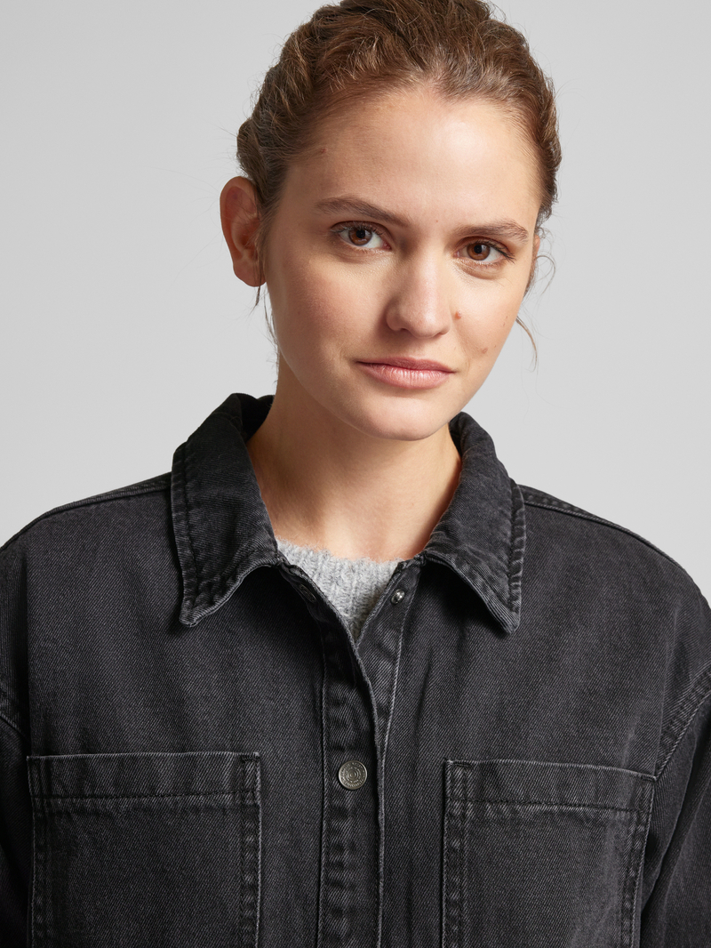 Noisy May Regular fit overhemdjack met borstzakken model 'ALVA'
