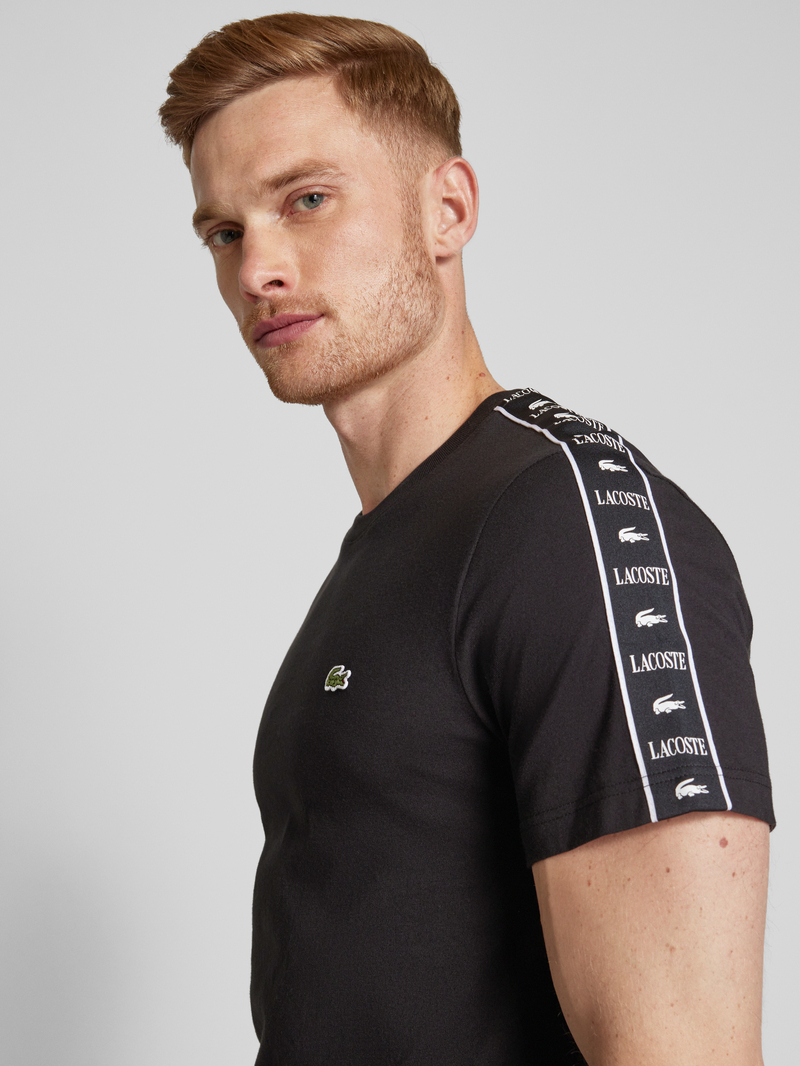 Lacoste T-shirt met labelstitching
