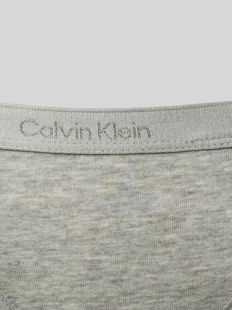 Calvin Klein Underwear String met elastische band met logo in een set van 4 stuks