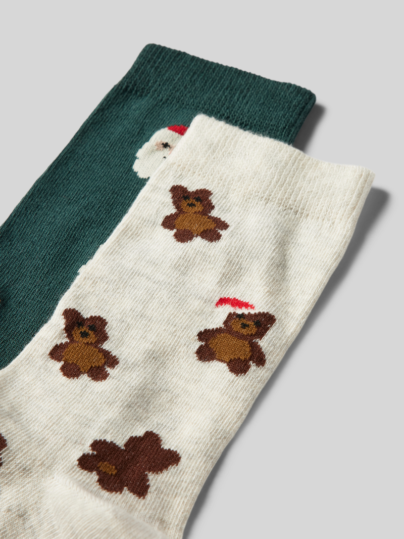 Jake*s Casual Sokken met motiefstitching