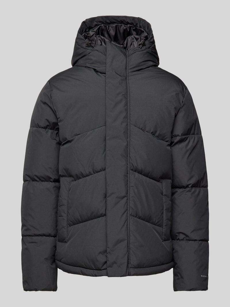 jack & jones Gewatteerd jack met opstaande kraag model 'WORLD'