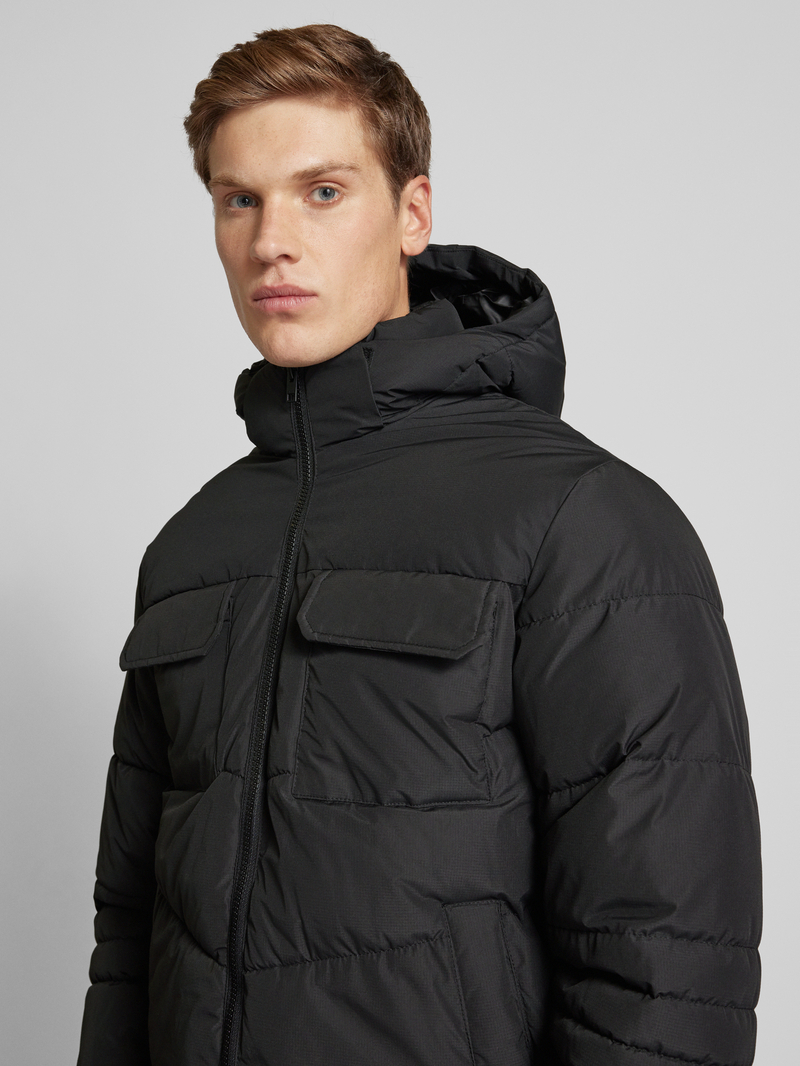 jack & jones Gewatteerd jack met borstzakken