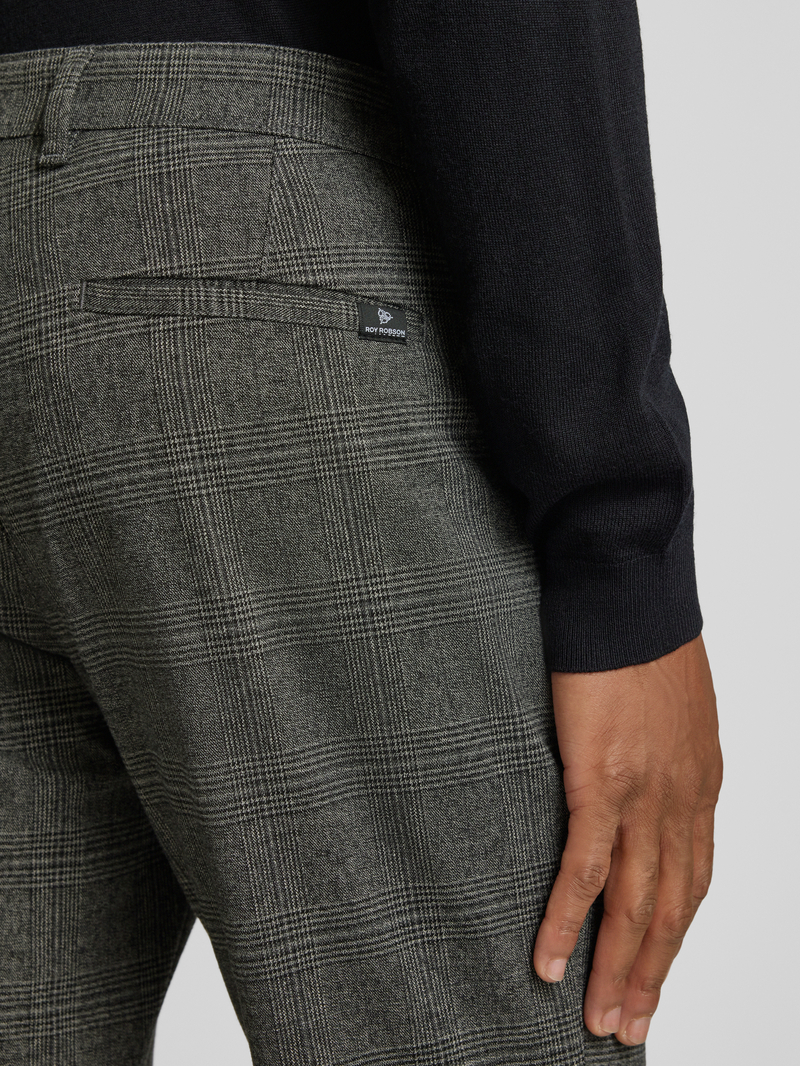 Roy Robson Slim fit pantalon met steekzakken