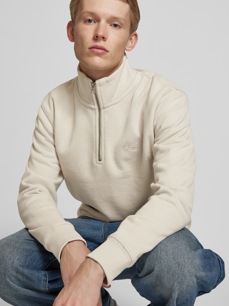 Superdry Schipperstrui met labelstitching model 'Essential'