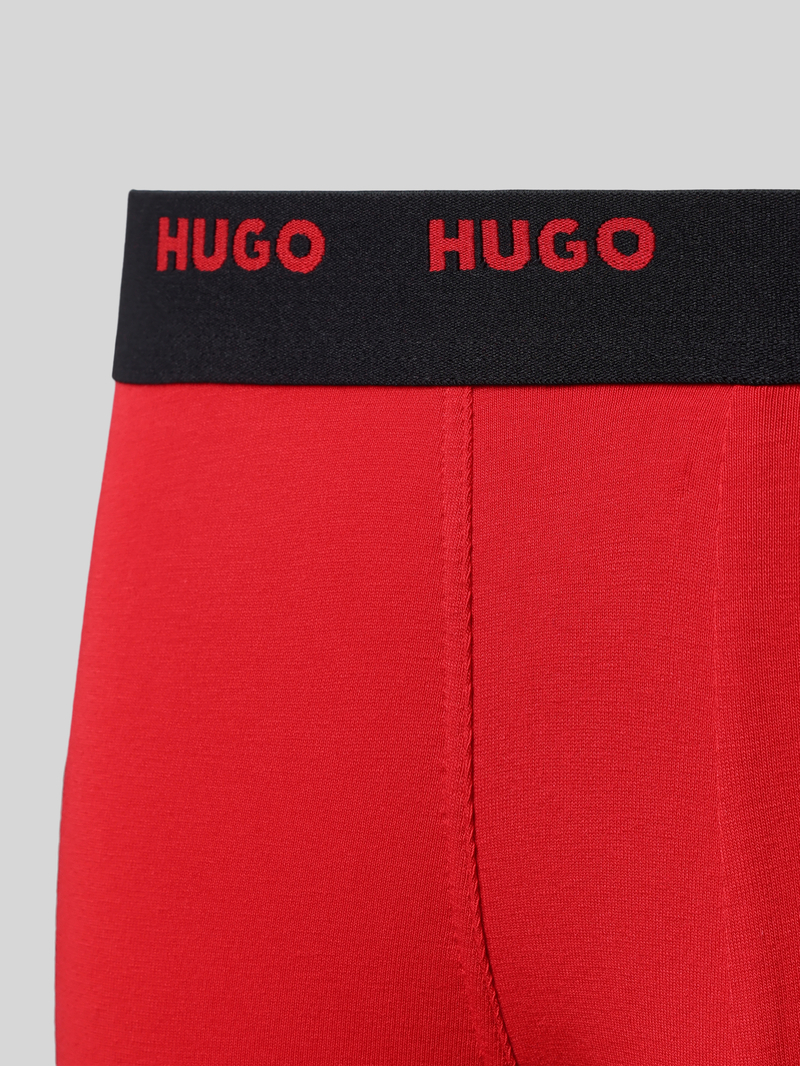 HUGO Boxershort met label in band in een set van 5 stuks