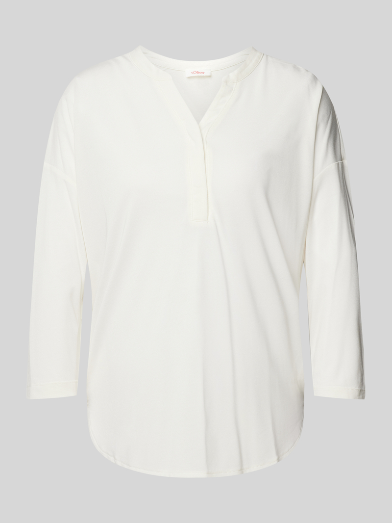 S.Oliver RED LABEL Relaxed fit jersey shirt met extra brede schouders