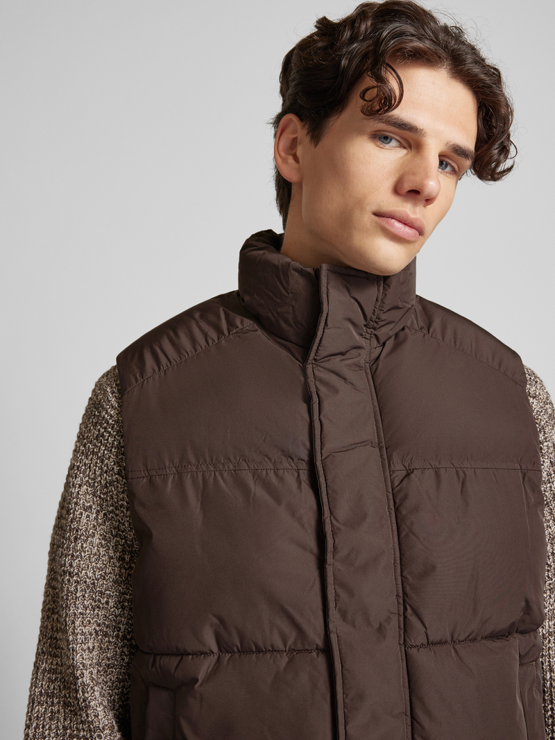 jack & jones Bodywarmer met opstaande kraag model 'BRADLEY'