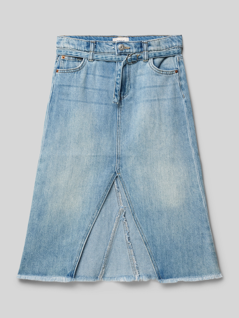 Only Jeansrok in midilengte van puur katoen model 'CADY'