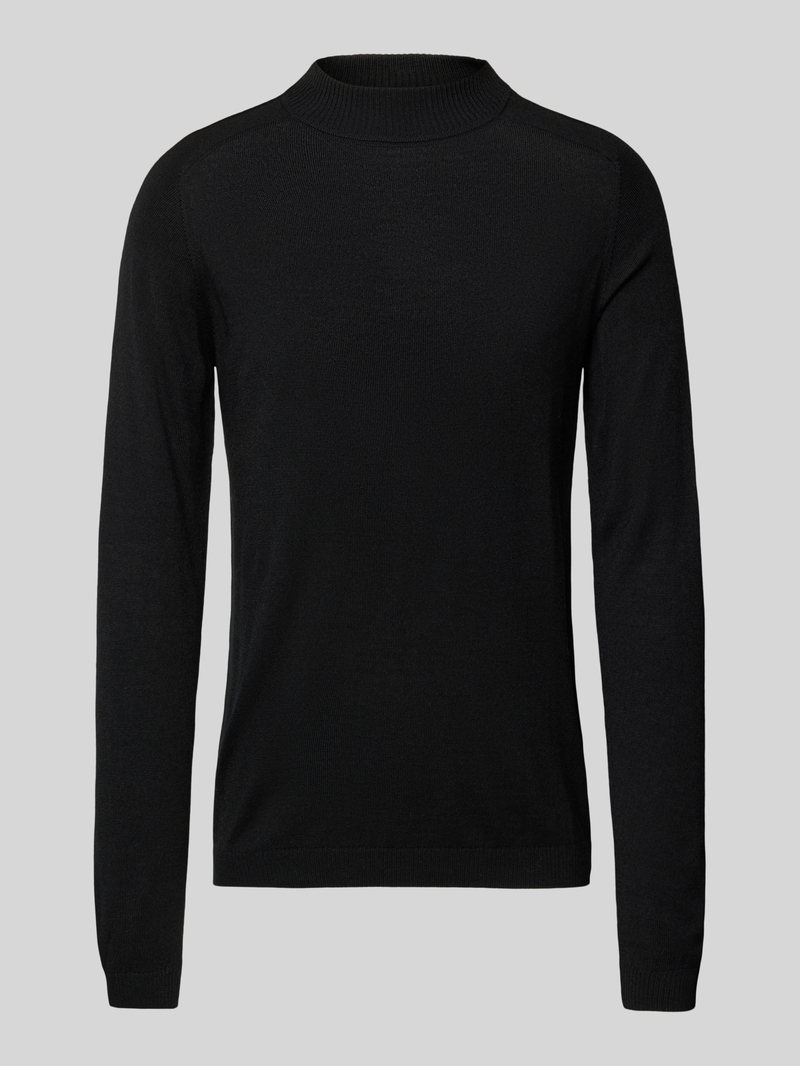 CG - Club of Gents Gebreide pullover met structuurmotief, model 'Bertie'