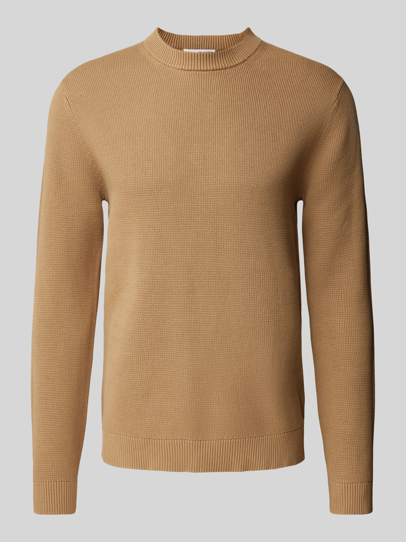 Selected Homme Gebreide pullover met ronde hals model 'DANE'