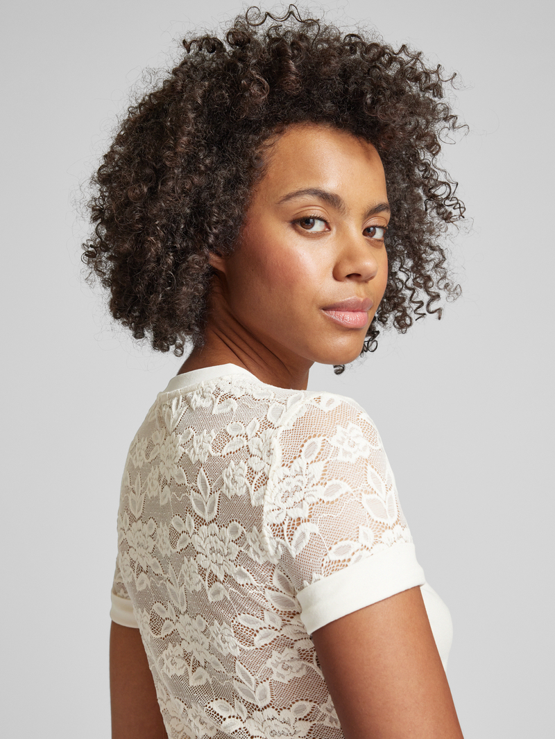 Guess T-shirt met labelmotief