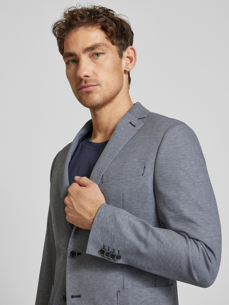 s.Oliver BLACK LABEL Regular fit 2-knoops colbert met opgestikte steekzakken