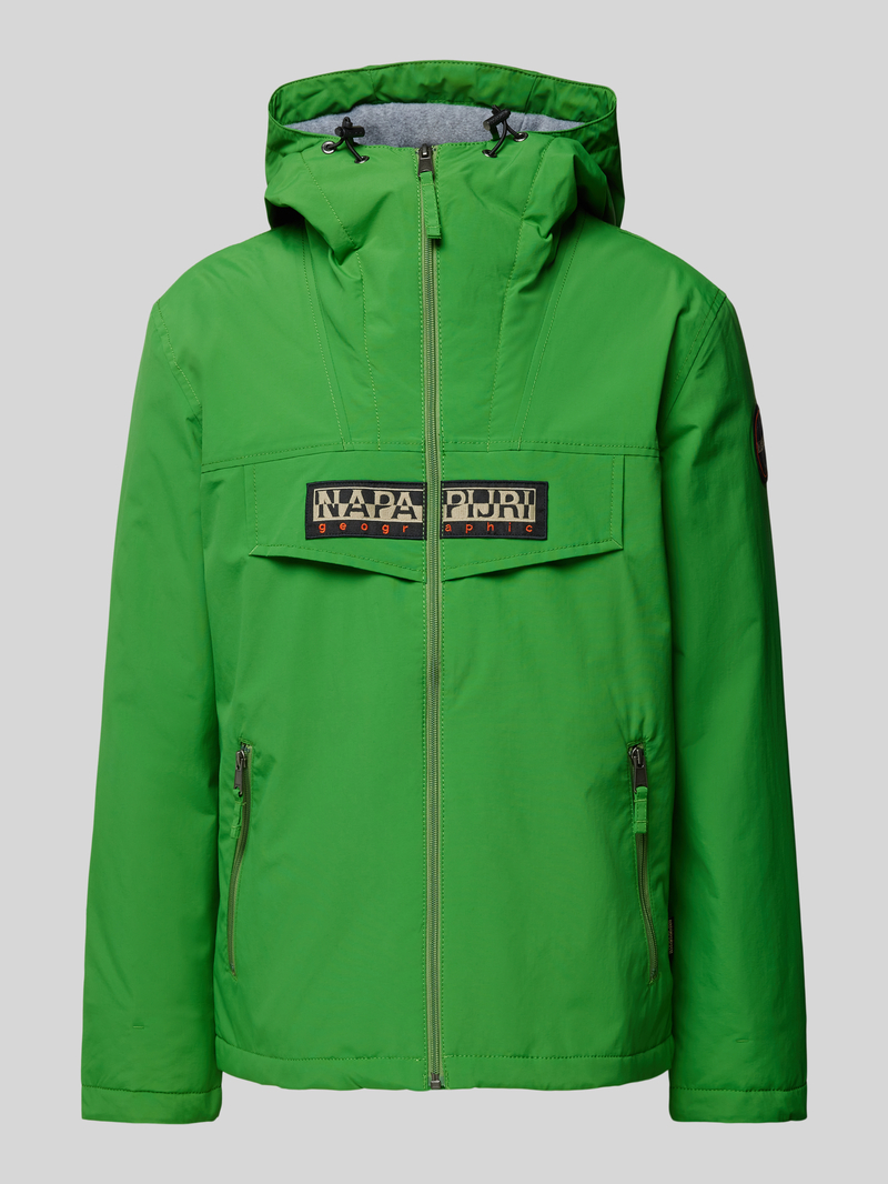 Napapijri Jack met labelpatch model 'RAINFOREST'