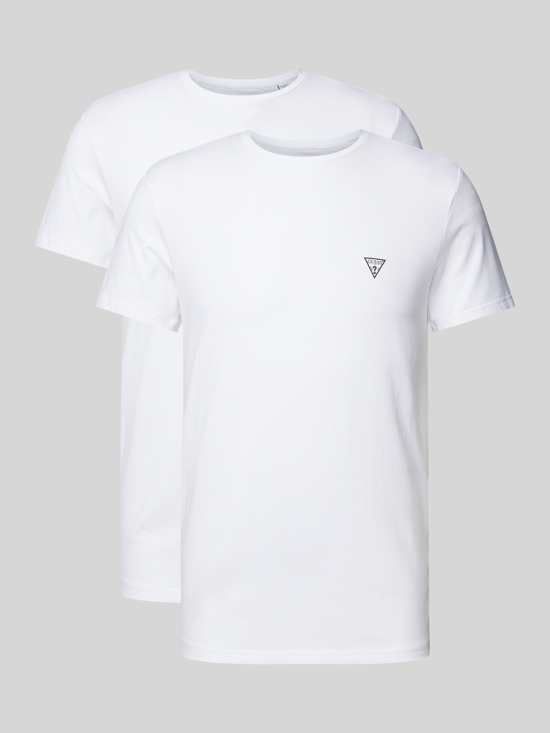 Guess T-shirt met labelprint model 'CALEB'