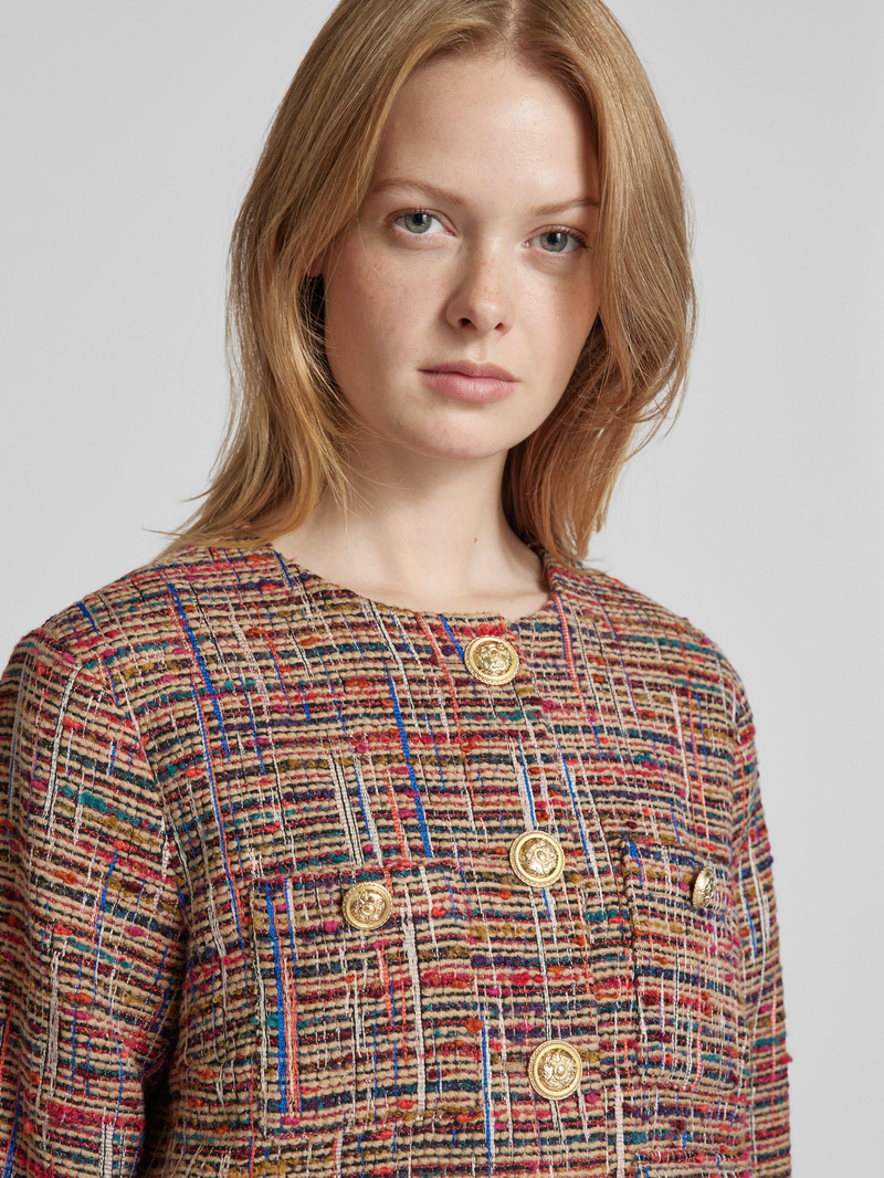 MOS MOSH Blazer met borst- en klepzakken model 'Flora Tex'