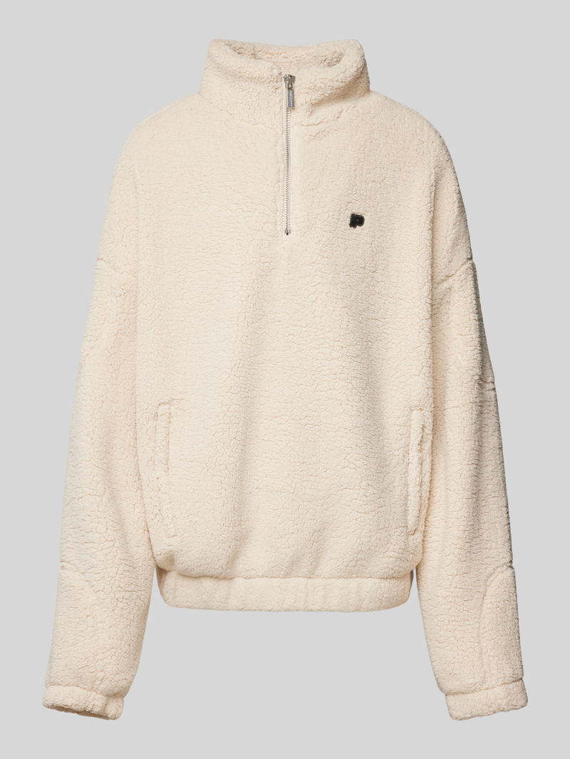 Pegador Sherpa jacket met logopatch model 'MUNOZ'