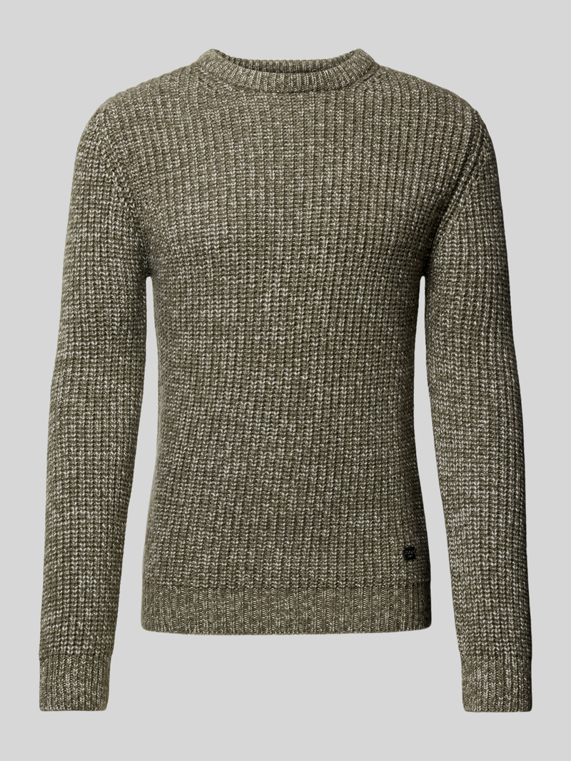 JOOP! JEANS Gebreide pullover met ronde hals model 'Oro'