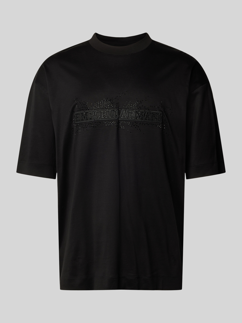 Emporio Armani T-shirt met labeldetail
