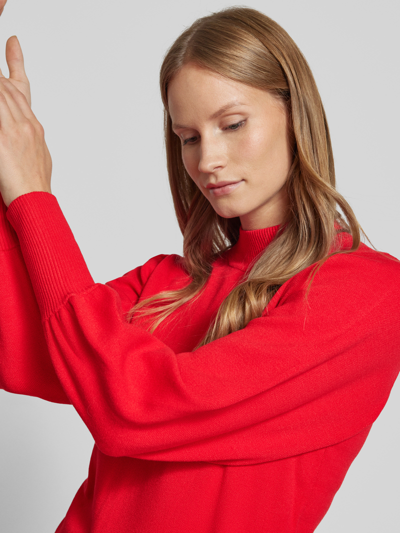 YAS Gebreide pullover met opstaande kraag model 'FONNY'