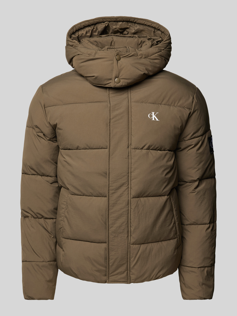 Calvin Klein Jeans Gewatteerd jack met logoprint