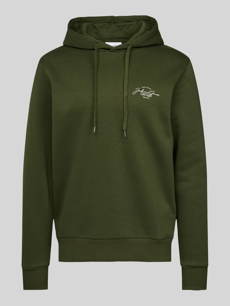 jack & jones Hoodie met labelprint model 'FERRIS'