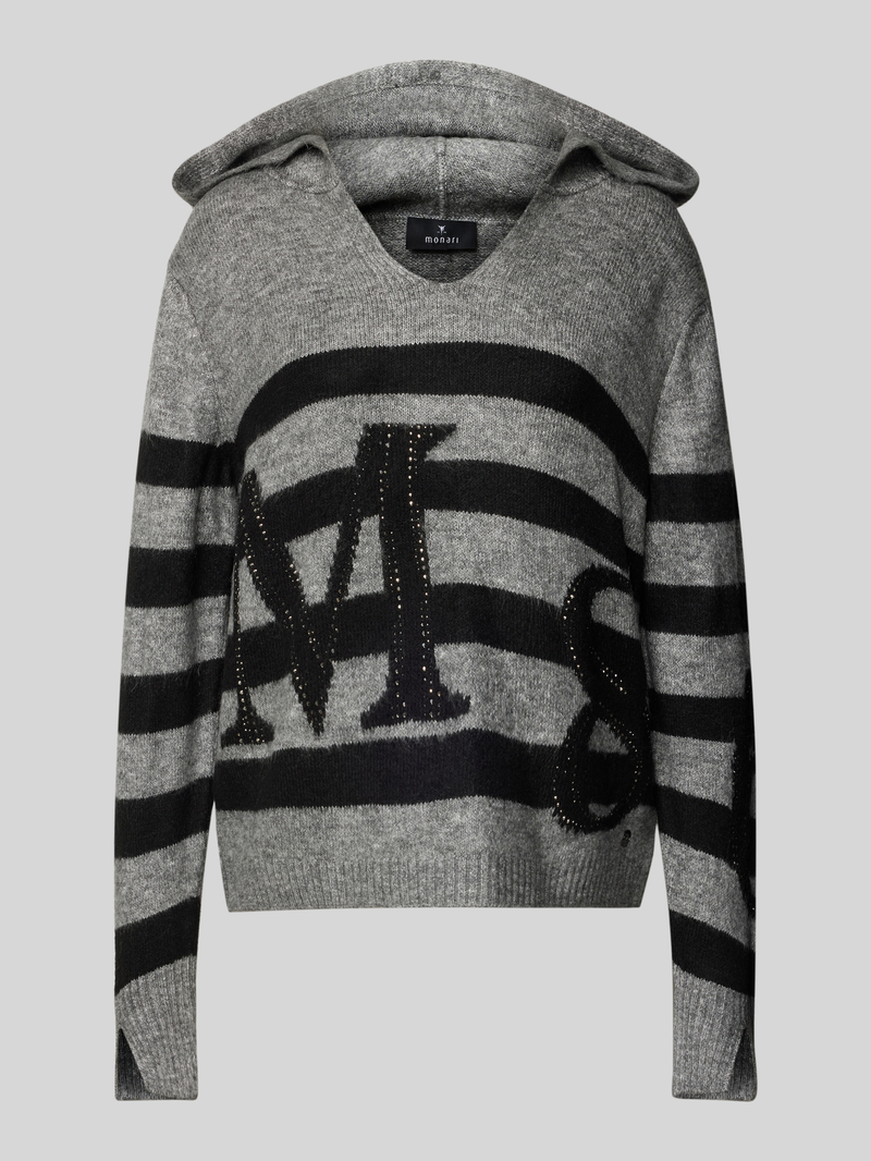 monari Gebreide pullover met capuchon