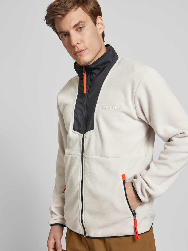Columbia Fleecejack met labelpatch model 'SEQUOIA'