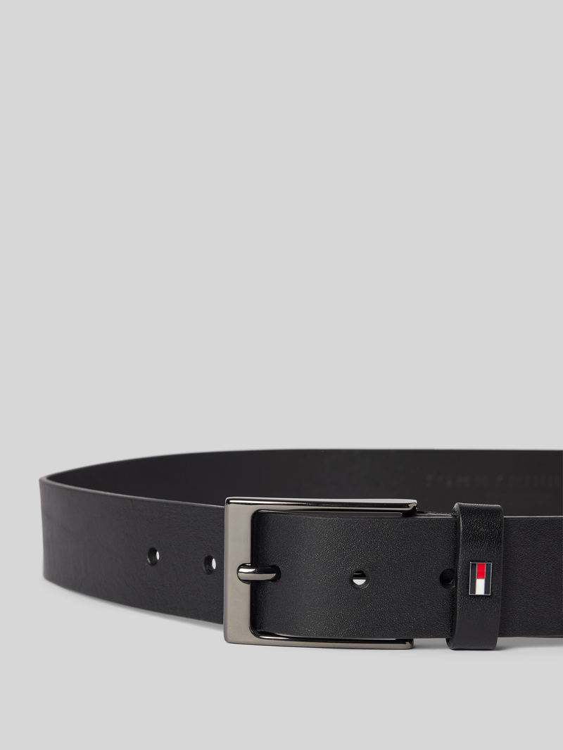 Tommy Hilfiger Leren riem met logo-applicatie model 'LAYTON'